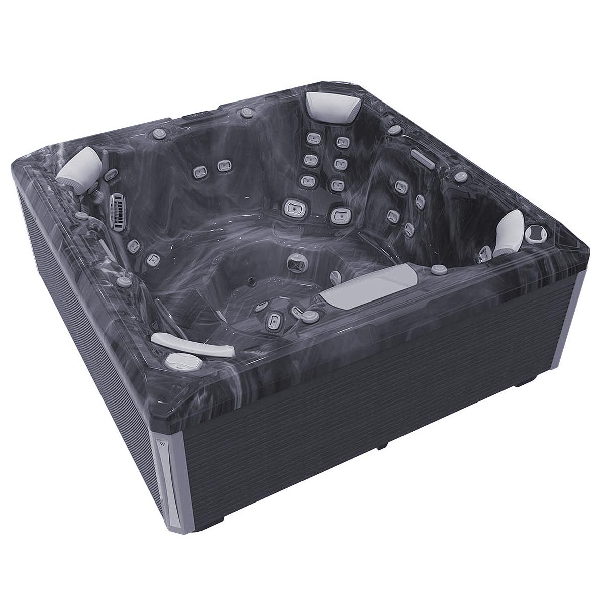 Wellis Mandala hot tub, spa, whirlpools, for relax, stormclouds color